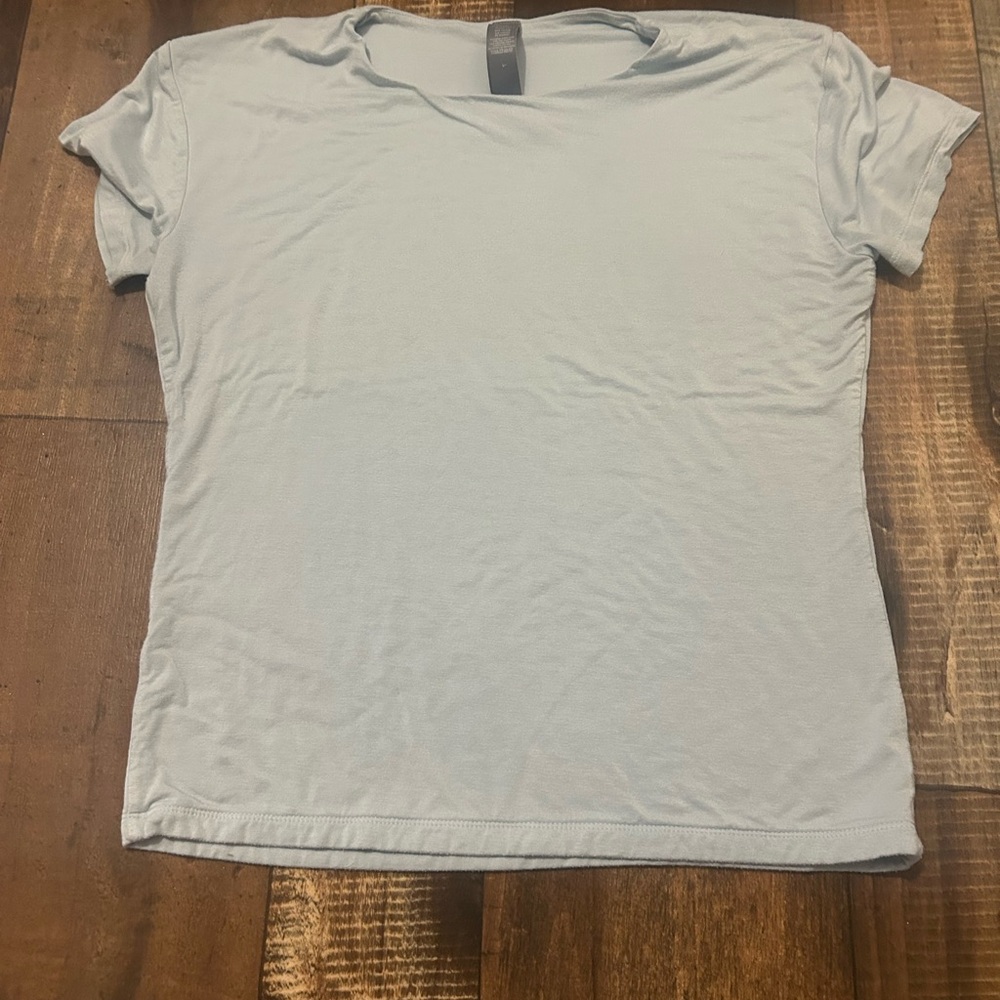 Light Blue Women's Top simply colors simply southern brand